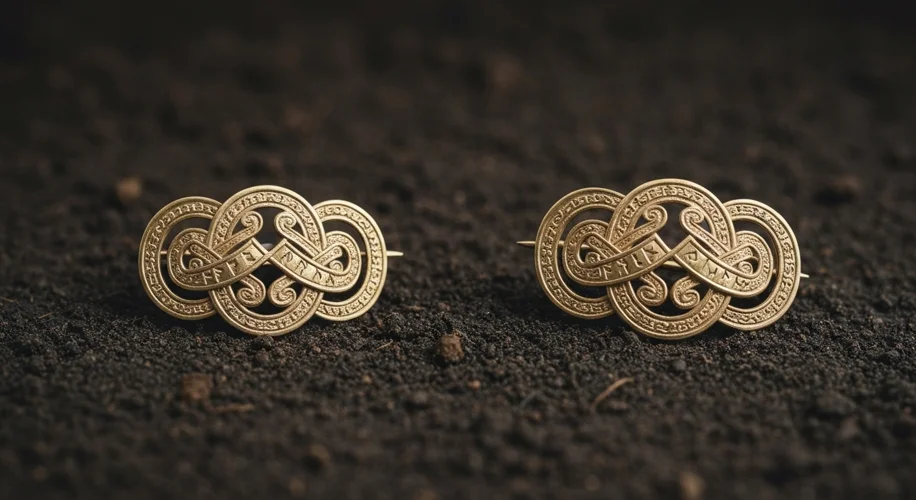 Hornelund Brooches: Viking Age Gold Ornaments Blending Faiths