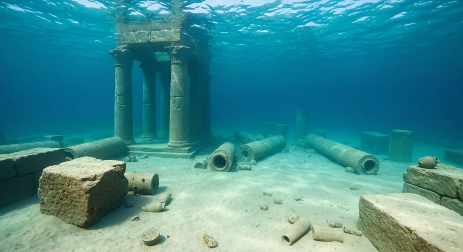 Beneath the Waves: Unearthing the Roman-Era City of Heracleion