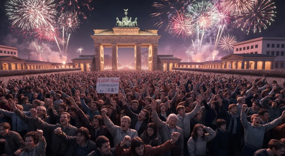 The Fall of the Berlin Wall: End of the Cold War and German Reunification