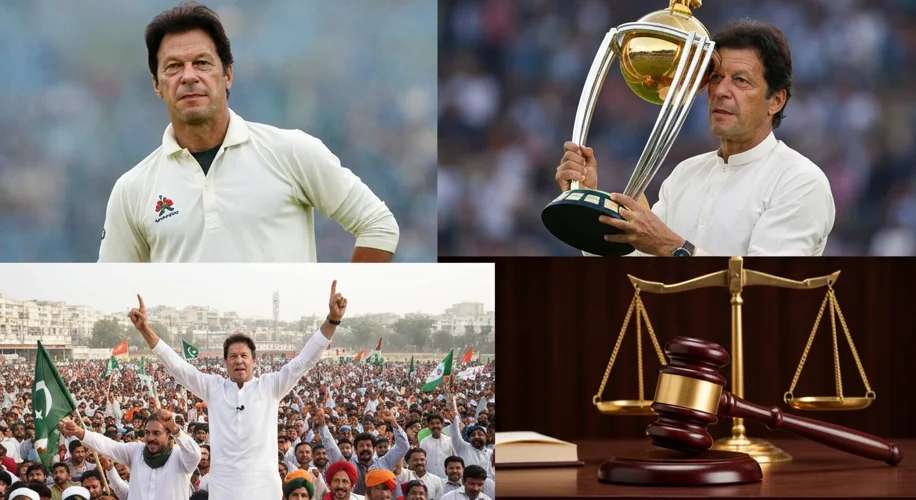Imran Khan's Political Career: From Cricket Star to Prime Minister & Legal Battles