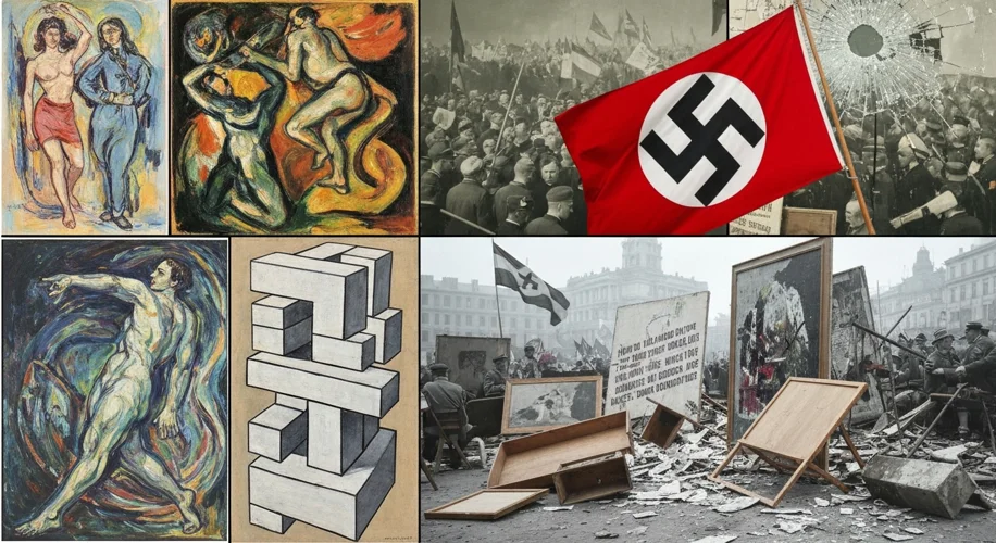 German Avant-Garde Art Under Nazism: Expressionism, Bauhaus, and Suppression