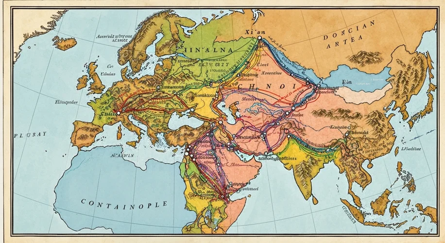 The Silk Road: Connecting East and West Through Trade and Ideas
