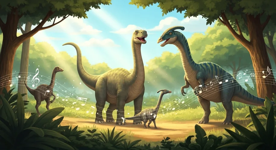 Dinosaur 'Singing': Recreating Prehistoric Sounds with Instruments