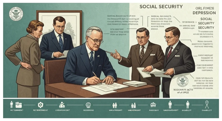 The Social Security Act of 1935: A New Deal's Promise of Security