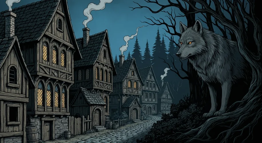 Wolves in German Folklore: From Real Fear to Fairy Tales