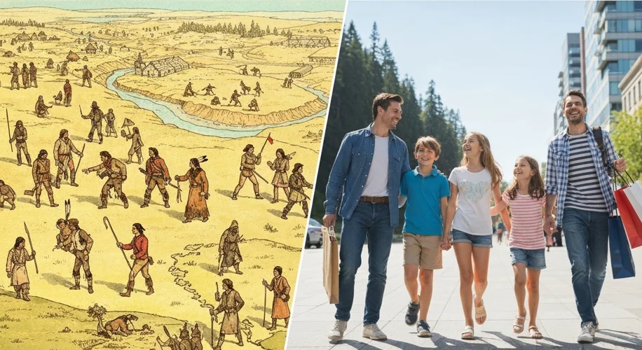 Shifting Sands: Historical Patterns of Cross-Border Visitors