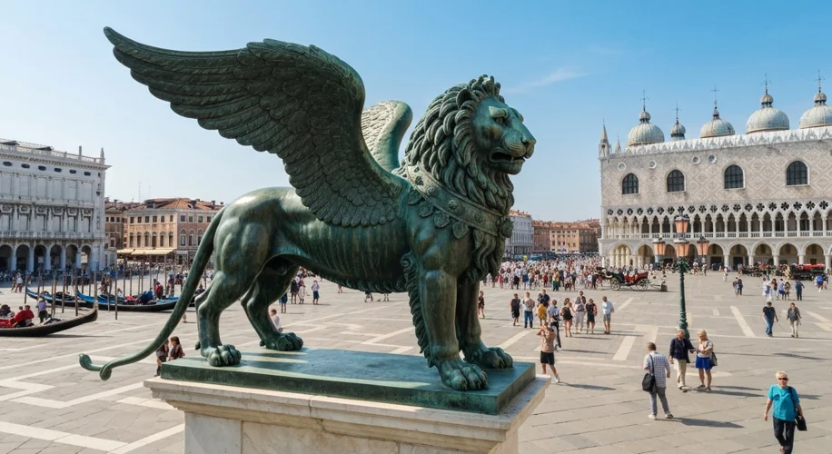 Venice's Winged Lion: A Secret Origin in Ancient China?