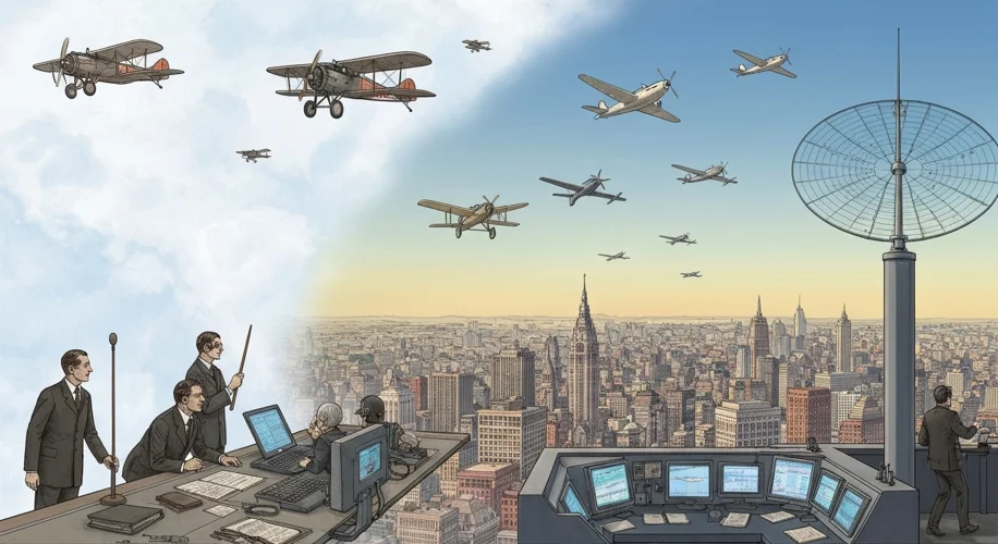 The History of Air Traffic Control: From Early Flight to Modern Skies