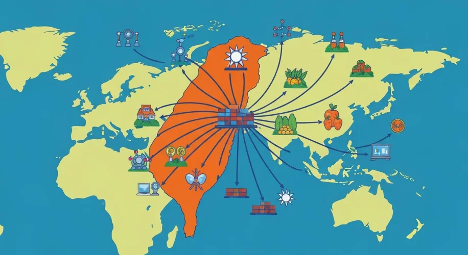 Taiwan's Trade Journey: From Agriculture to High-Tech Powerhouse