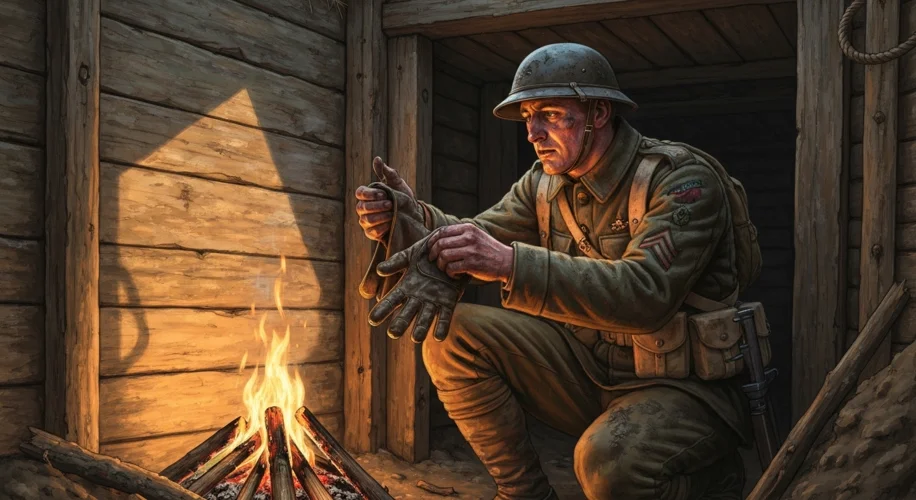 British Soldiers' Gloves in WWI: Protection in the Trenches