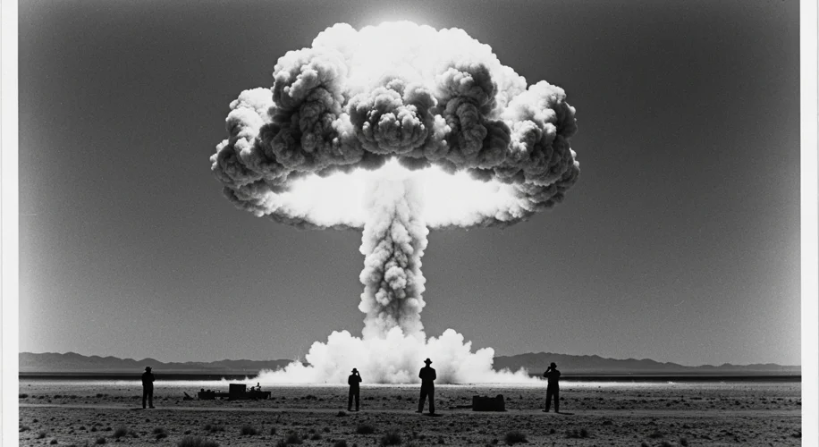The Cold War Arms Race: Nuclear Threats and Technological Competition