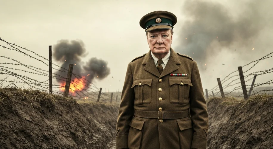 Churchill's Combat After the Admiralty: WWI Frontline Experiences