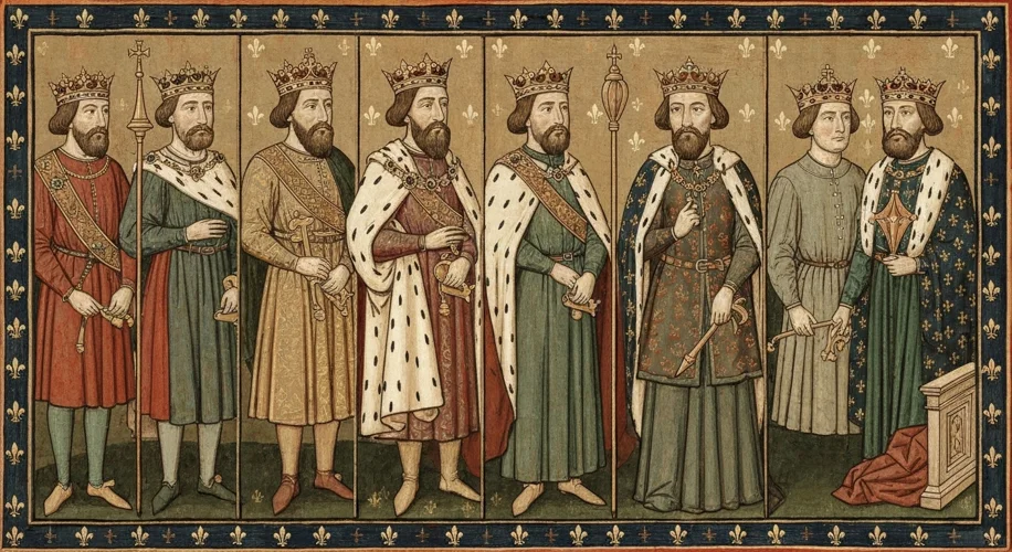 The Capetian Dynasty: 300 Years of Unbroken Male Succession in France