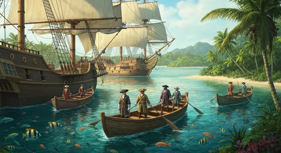 Early European Exploration's Ecological Footprint in the Pacific