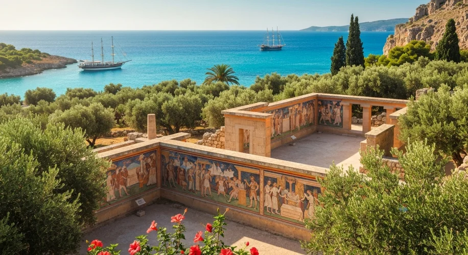 The Minoan Civilization: Art, Palaces, and the Cataclysmic Thera Eruption