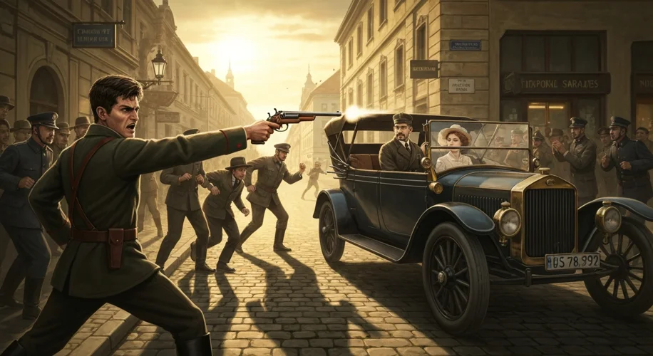 The Assassination of Archduke Franz Ferdinand: Spark of WWI