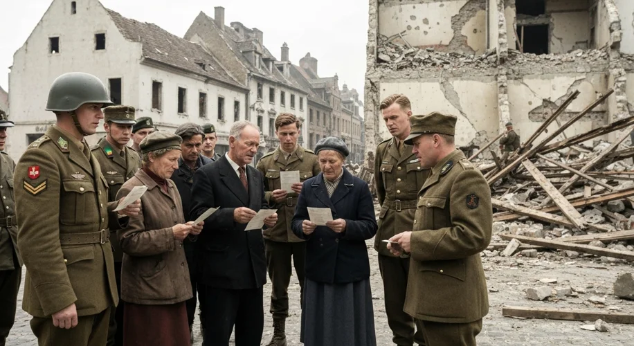 What happened to Hitler's supporters after WWII? Denazification, trials, and evasion.