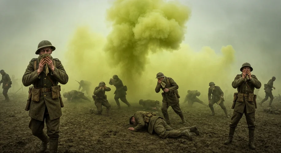 WWI's Chemical Nightmare: The Choking Haze of Trench Warfare