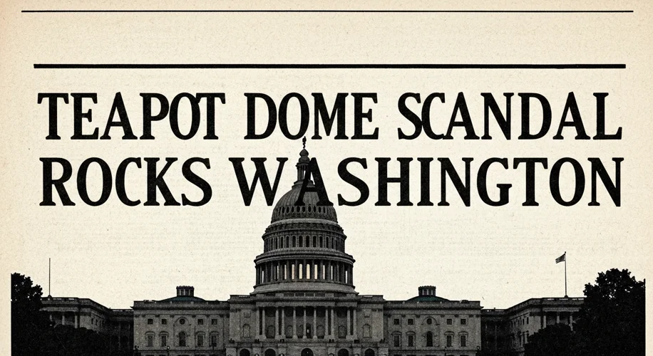 The Teapot Dome Scandal: Harding Administration's Bribery Scheme