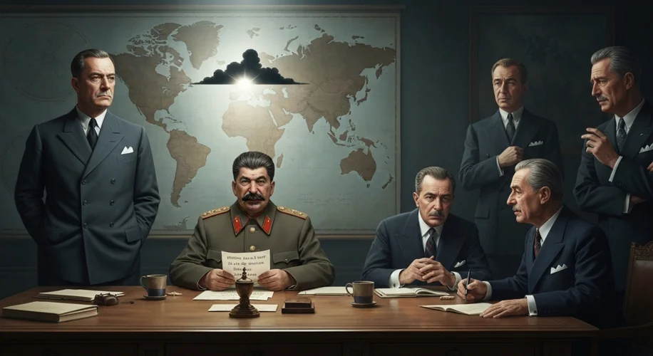 Churchill & Stalin's Reaction to Atomic Bombings of Japan