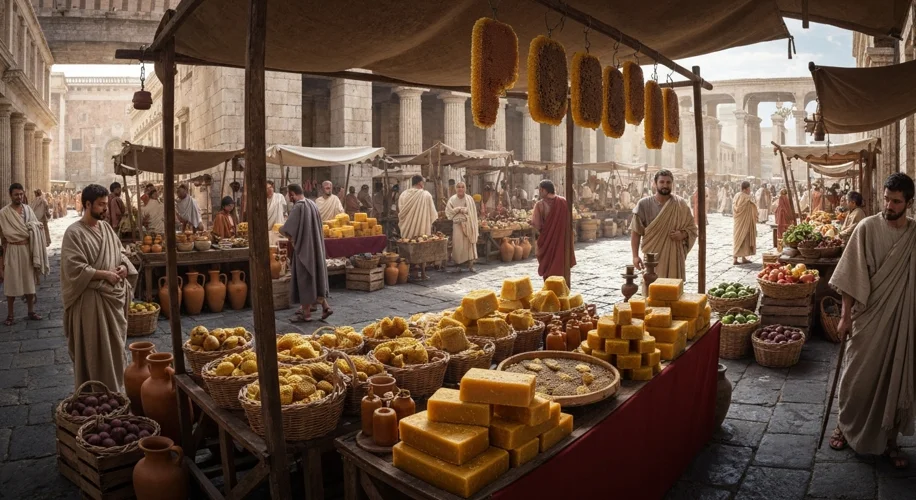 The Imperial Apiary: Bees, Honey, and Wax in the Roman Economy