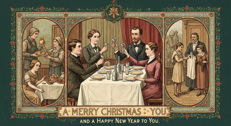 The Birth of the Christmas Card: A Victorian Innovation