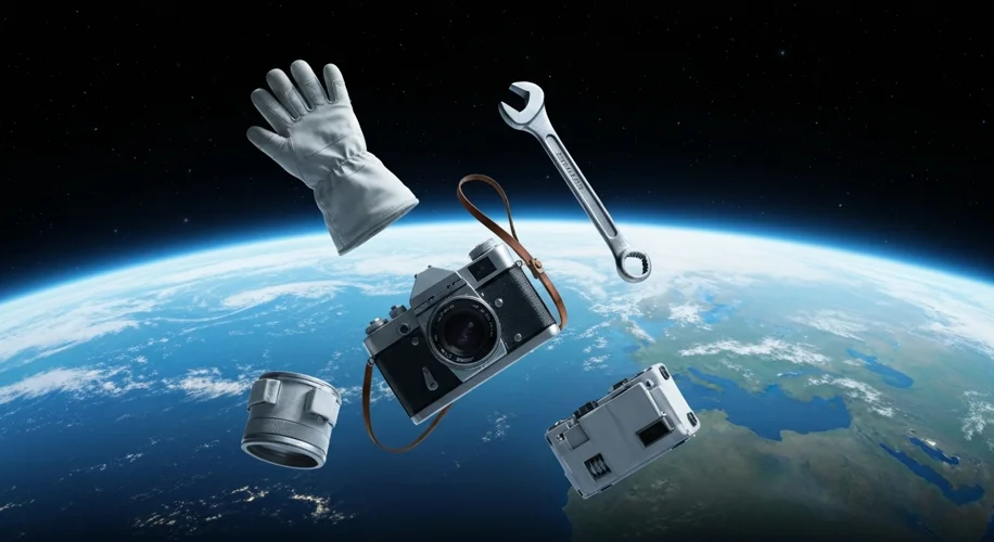 Lost in Orbit: Astronauts' Accidental Space Debris