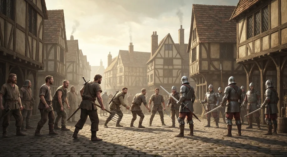 Peasants with Pitchforks: The Truth Behind Medieval Rebellions