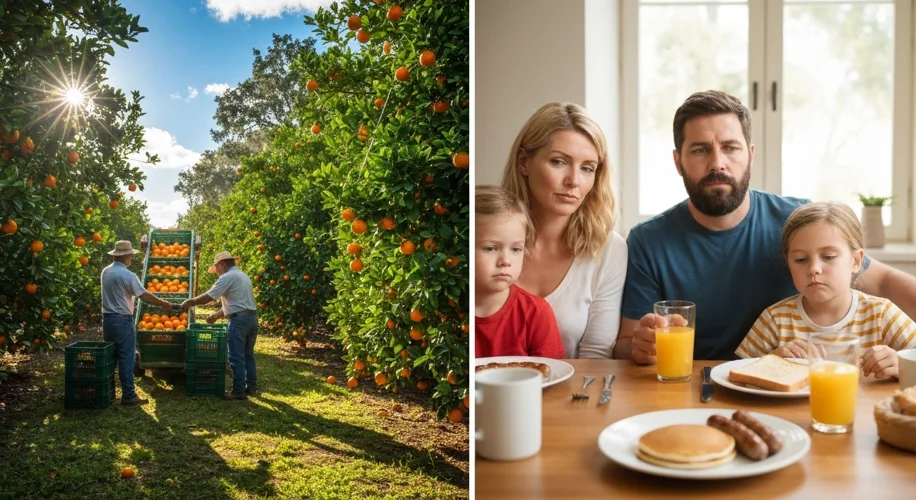 The Great OJ Embargo: Florida's Juice vs. Canadian Skepticism