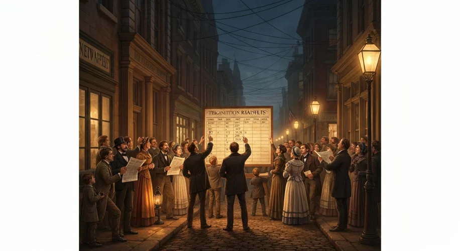 How the Electric Telegraph Revolutionized 19th-Century American Elections