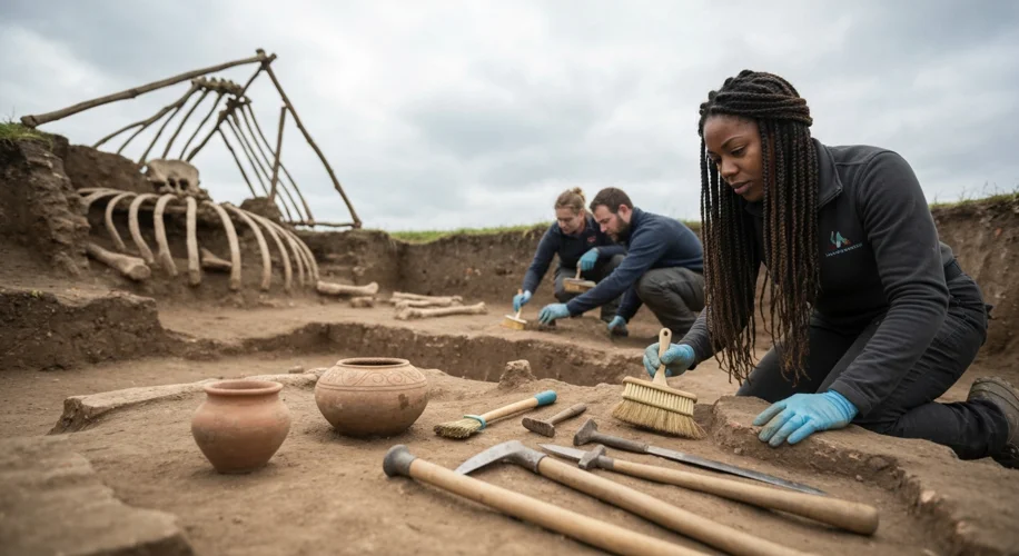 HS2's Lost World: Treasures Unearthed Along Britain's High-Speed Rail Route