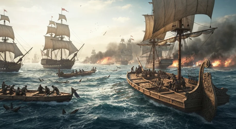 Naval Warfare and Blockades: A History of Sea Power