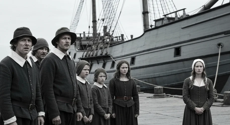 The Voyage of the Mayflower: A Perilous Journey for a New Beginning