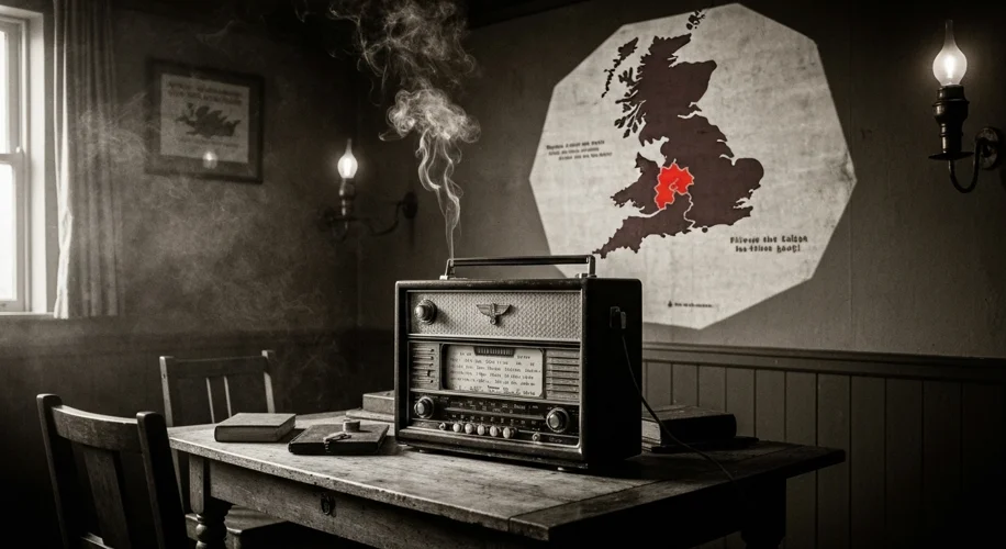 The Welsh Voice of Treason: Nazi Radio’s Unsettling Broadcasts