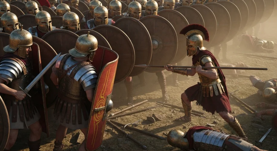 Roman Hastati vs Greek Hoplites: Clash of the Phalanxes